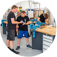 Staff training for lab equipment